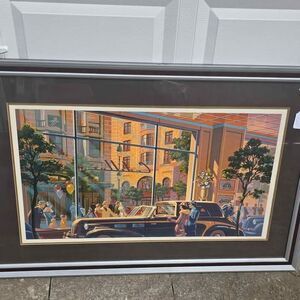 Caddy Corner Serigraph, Young